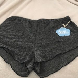 Black and silver shorts